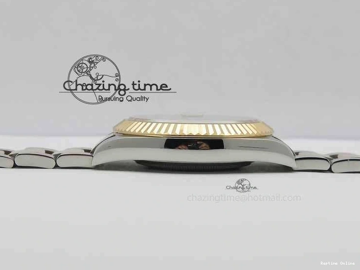 0127 DateJust II 41mm SS RG BP Maker Best Edition Silver Sticks Dial On SS RG Bracelet SA Comfortable 3716